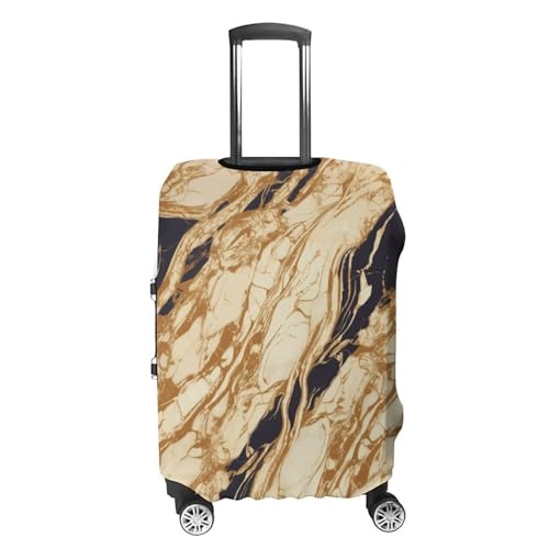 Marble Luggage Cover, Elastic Luggage Protector Fits 19-32in Suitcases, Washable & Anti-Scratch Suitcase Cover for Men Women XL4