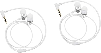 UKCOCO 2 Pcs Vr Glasses Headset Bass Headphones Wired Headphones Portable Mic Corded Wired Bass Earphones Earbuds in-Ear Headphone Earbuds Useful Headset Vr Glasses Earbuds Simple Earbuds