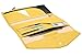 ZOPPEN Multi-purpose Rfid Blocking Travel Passport Wallet (Ver.4) Tri-fold Document Organizer Holder, 22 Primrose Yellow