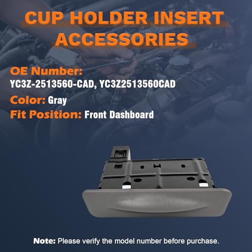 Portavasos para Ford F250 F350 F450 F550 Super Duty 1999-2004 miniatura 2