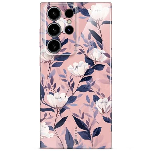 Coque de protection Samsung S24 Ultra ONEFLOW aspect floral élégant et raffiné