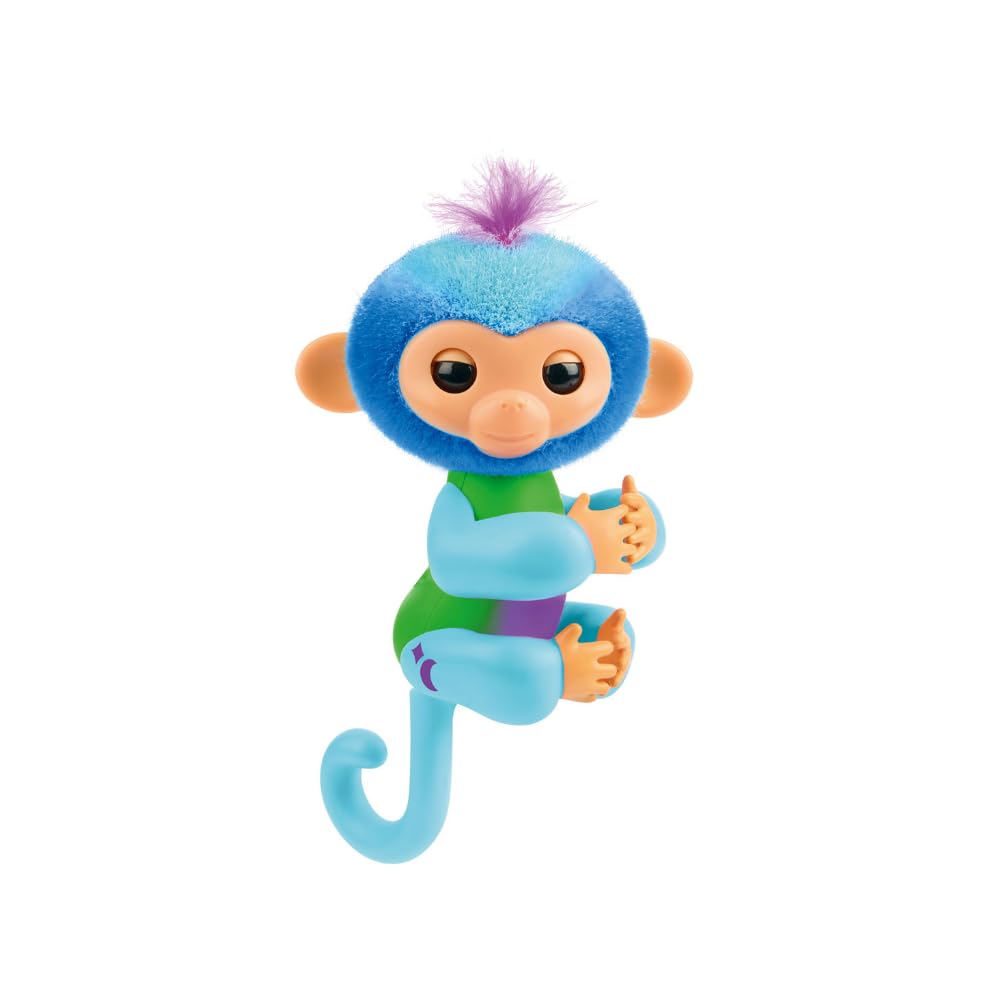 FINGERLINGS - Magic Moods Mica - Zawieś Mikę na Twój palec - Jego serce świeci w zależności od nastroju - Komunikuj się z 70 dźwiękami i reakcjami - dołączone baterie - zabawka interaktywna - od 5 lat