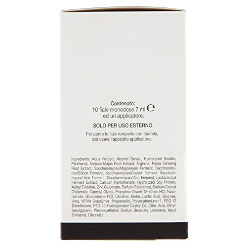 Biopoint traitement anti-fraction en fiales lotion capillaire fortifiante ampoules 10x7ml