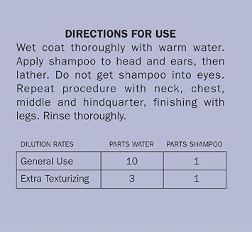Davis TEXS12 Texturizing Pet Shampoo, 12 oz
