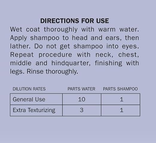 Davis TEXS12 Texturizing Pet Shampoo, 12 oz