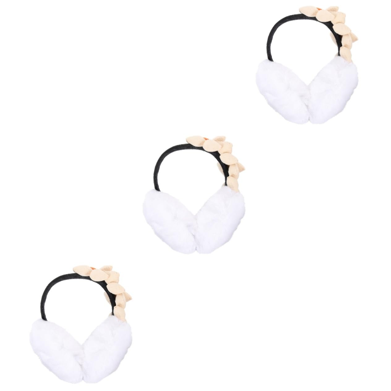 SHERCHPRY cubiertas de oído Auriculares Venda cubierta del oído de invierno orejeras para niñas cálido cubierta cálida para los oídos orejera de invierno al aire Felpa