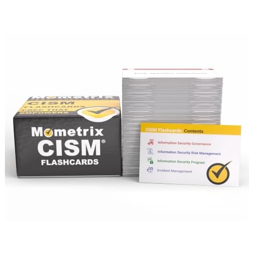 CISM Study Cards 2026-2027: CISM Review and Practice Test Questions for the Certified Information Security Manager Exam [Full Color Cards]