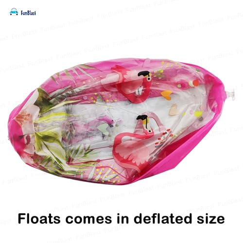 Image of FunBlast Inflatable Balls for Kids - Colorful Beach Balls for Pool, Summer Water Play Toys for Kids, Lightweight Inflatable Pool Balls for Outdoor & Indoor Fun, Swimming Pool Toys (Flamingo)