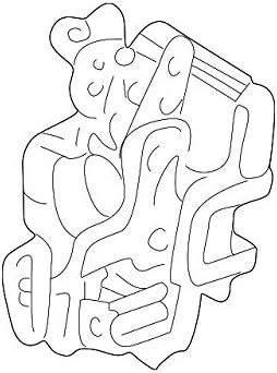 Kia 81325-FD100 Door Lock Actuator Motor