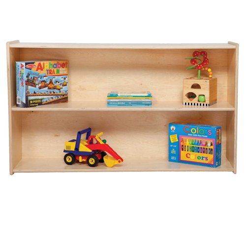 Contender 2 Shelf Horizontal Bookcase (48" Width) |Montessori Shelf - Toy Storage Organizer, Arts, Crafts & Supplies Storage Unit | for Home, Office, Classroom, Daycare - Image 5