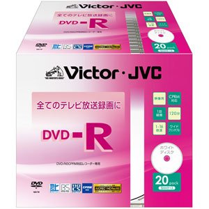 Amazon.co.jp: ビクター VICTOR 録画用DVD-R CPRM対応 16倍速 4.7GB