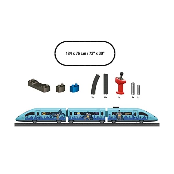 Märklin my world Startpackung “Batman” 29345 - Elektrischer Hochgeschwindigkeitszug im DC Batman-Look – Gotham City… – Bild 3