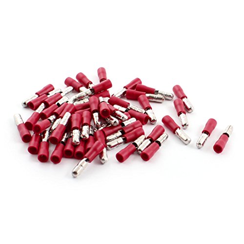 Terminal de crimpar aislado para audio y video 50 pcs miniatura 1
