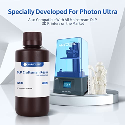 Resina DLP Anycubic para Impresoras 3D de Alta Precisión - Fernando Cortés Resina DLP Anycubic para Impresoras 3D de Alta Precisión - Fernando Cortés