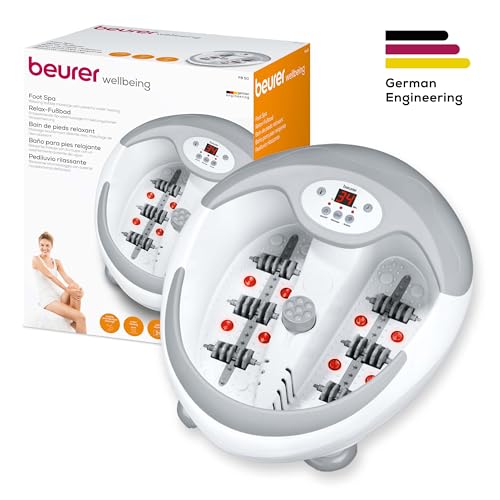 Beurer Fußmassagegerät FB 50 mit Fußreflexzonenmassage und Wasserheizung