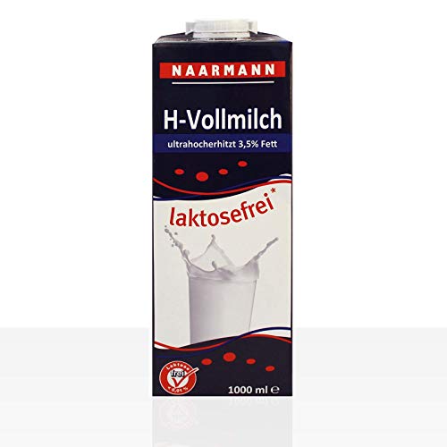 Naarmann laktosefreie H Vollmilch 3.5 Fett ultrahocherhitzt 1000ml Cover