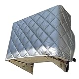 Copri Condizionatore da Esterno, Copricondizionatore per Esterno per Finestre, Tessuto Oxford Morbido, Protezione Solare, Copricondizionatori Impermeabile(72x26x55cm/28.3x10.2x21.7in)