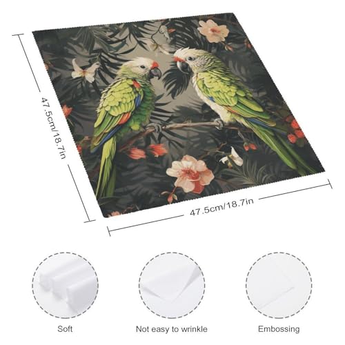 Servilletas de Tela Cuadradas Floral Pack x6 miniatura 2