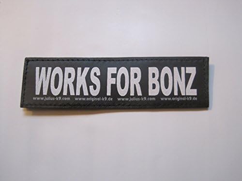 Labels Works for BONZ (Large) Package of 2 Julius-K9 for Harnesses image 2