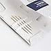 Sashiko kit, Yokota Sashiko Thread, Needles and Template Yume Fukin with Original English Manual, Thimble Sewing Set, Fabric, Japanese Textile (White Thread / Navy Dishcloth)