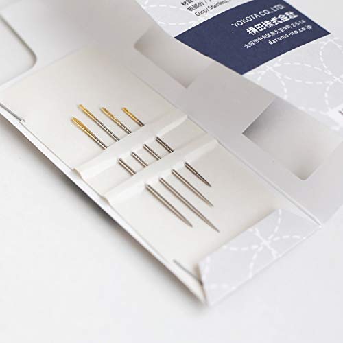 Kit Sashiko con hilo, agujas, dedal y tela miniatura 5