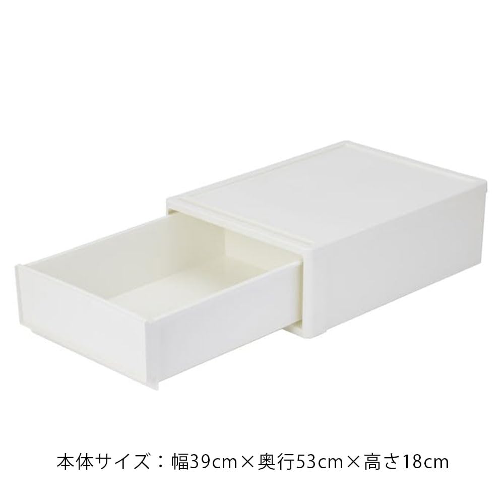 Amazon｜カインズ(CAINZ) 引き出し衣装ケース S 幅39cm 奥行53cm 高さ