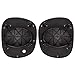 ECOTRIC Dash Defrost Vent Cover& Speaker Grill Set Compatible with 1998-2005 Chevy Chevrolet S10 GMC Jimmy Sonoma Oldsmobile Bravada Blazer (2 Packages)