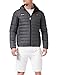 Produktbild ellesse Herren Jacke, Normal (Regular Fit), Polyester, Dark Grey Marl, L