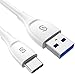 Price comparison product image Syncwire USB 3.0 Type C Cable 2M- UNBREAKcable Series - USB C Fast Charging Cable for Samsung Galaxy S9/S8+, Note 8, Nintendo Switch, Sony Xperia XZ, Google Pixel, HTC 10/U11, Huawei P9 - White