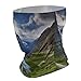 LDGSUPH Norwegian Fjords Neck Gaiter for Adult Soft Dust-proof Windproof Face Cover Fashion Neck Cozy Gator Scarf Multipurpose Sunscreen Breathable Bandana Face Mask Scarf
