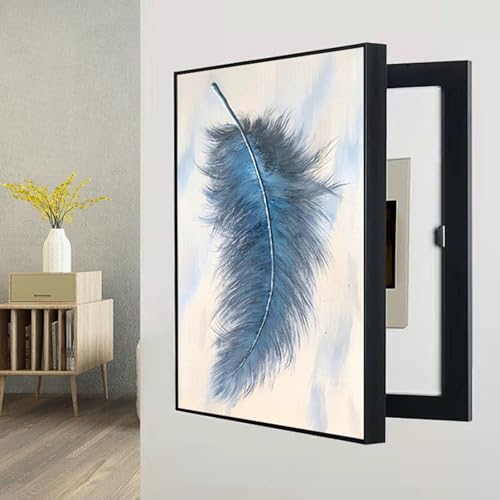 Couvercle de boîte à fusibles décoratif rabattable pour panneau de distribution