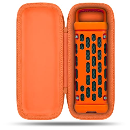 co2CREA for Turtlebox Ranger Speaker Hard Carrying Travel Case, Orange