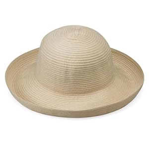 Wallaroo Hat Company Women’s Sydney Sun Hat – UPF 30+ Sun Protection, Packable, Adjustable, Medium – Beach, Travel, Wide Brim