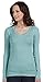 BE Sheer Rib L/S V-Neck (Moss Green) (S)