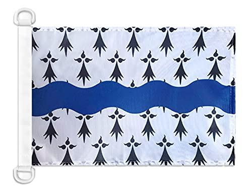 AZ FLAG French Department of Loire-Atlantique Nautical Flag 18'' x 12'', France flags 30 x 45 cm, Banner 12x18 in for boat — image 1