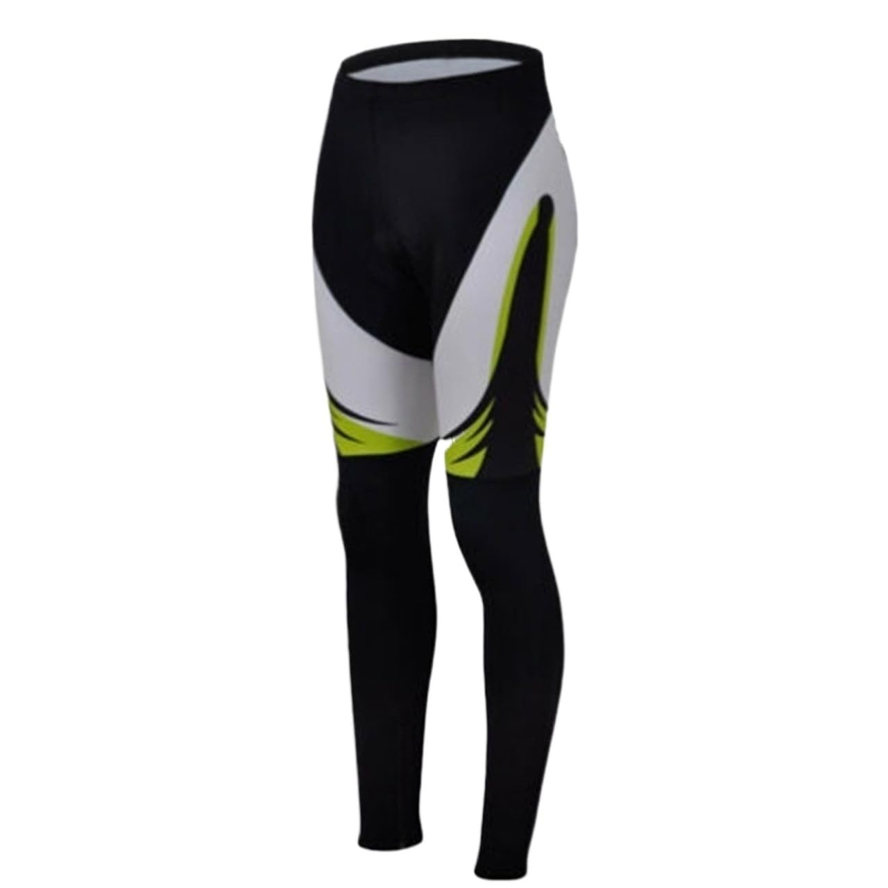 Pantaloni Sportivi da Mountain Bike Corsa all'aperto Abbigliamento Bicicletta colorato Collant Lunghi PRO Team Ciclismo per Uomo(Yellow01,S)