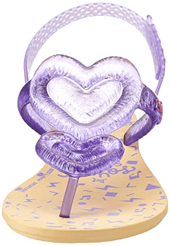 Sandalia, Bubble bag Promo, Luluca, Kit, meninas, roxo, 29