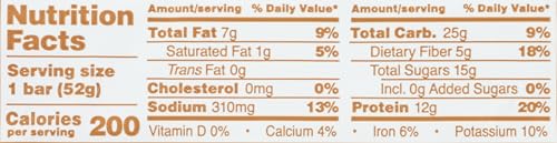 Barra de proteína RXBAR sabor mantequilla de maní 1.8 oz miniatura 2