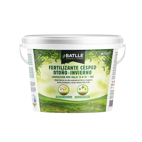 Abonos - Fertilizante Césped Profesional Otoño-Invierno Caja 5 Kg. - Batlle