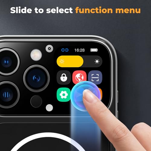 Phone Case for iPhone 16 Pro Max Smart Display for MagSafe Clear Back - image 4