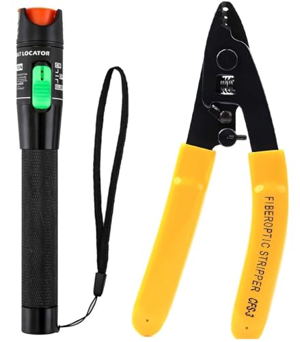 30KM Alluminio Visual Fault Locator Fiber Tester Detector Meter Connettore Universale FC Maschio a LC Femmina Adattatore per CATV Telecomunicazioni