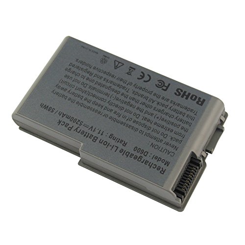 Fancy Buying New Laptop Battery For Dell Latitude D600 D505 D610 D520 D500 D510 D530 / 600M, Fits P/N C1295 6Y270 3R305 #TOP1
