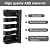 4 Pack Level Holder Universal for all Brands Level Tools, Level Mount Bracket for Storage and Organize on the Wall