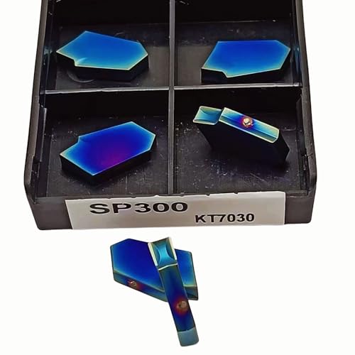 Fresas de carburo ranuradas SP300 KT7030 para torno miniatura 5