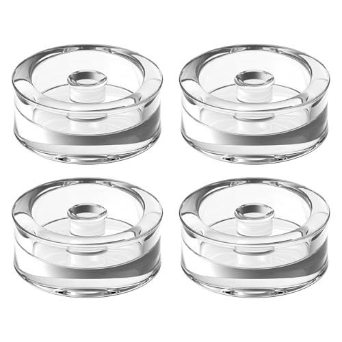 SanRes Fermentiergewichte 4 Stück Fermentation Glas Gewichte Glasgewichte mit Einem Durchmesser von 7 cm Fermentationsgewichte Gärgewichte für Fermentieren Sauerkraut Kimchi