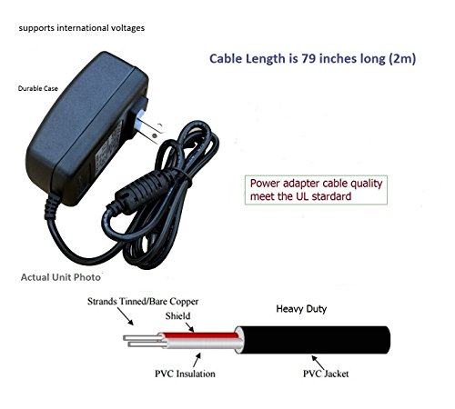 Adaptador de corriente compatible Horizon EX-56 2008 miniatura 3