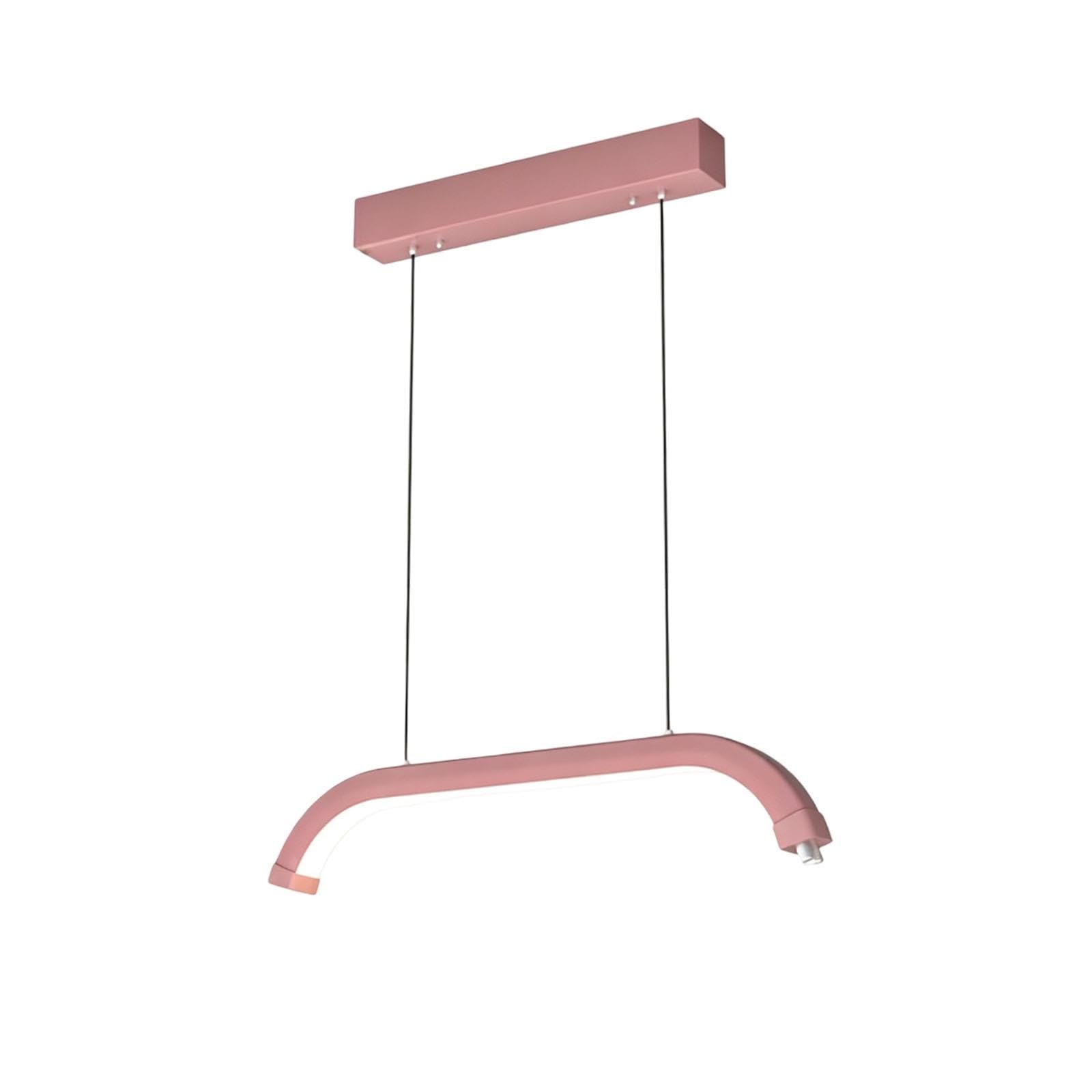Lampada a sospensione lineare minimalista,lampada ad arco da 48W per unghie