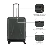 WENGER Hartschalenkoffer Skyon S 35/45 l Erweiterbar Laptopfach Anthrazit – Ansicht 4