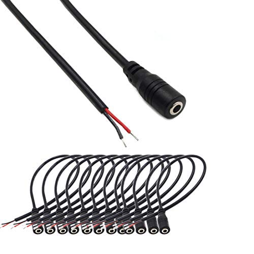 Amazon | Rosebe DC電源コネクタ 外径 DC3.5mm【5本】【10本】【20本