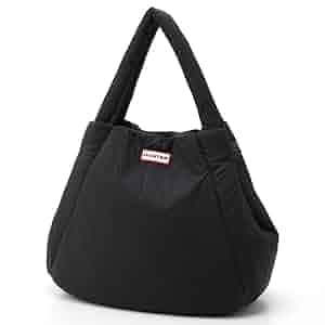 美品 ハンター イントレピッド パファー ラージ トートバック 16L 黒 HUNTER トートバッグ イントレピッド パファー ラージ トート